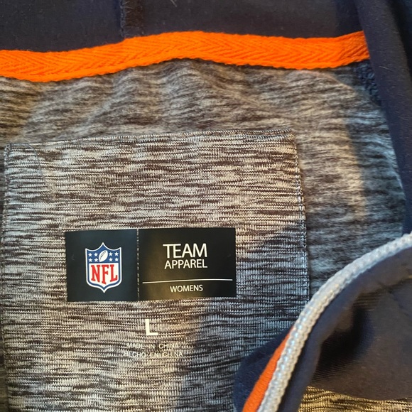 Chicago Bears women zip hoodie szL - Picture 3 of 5